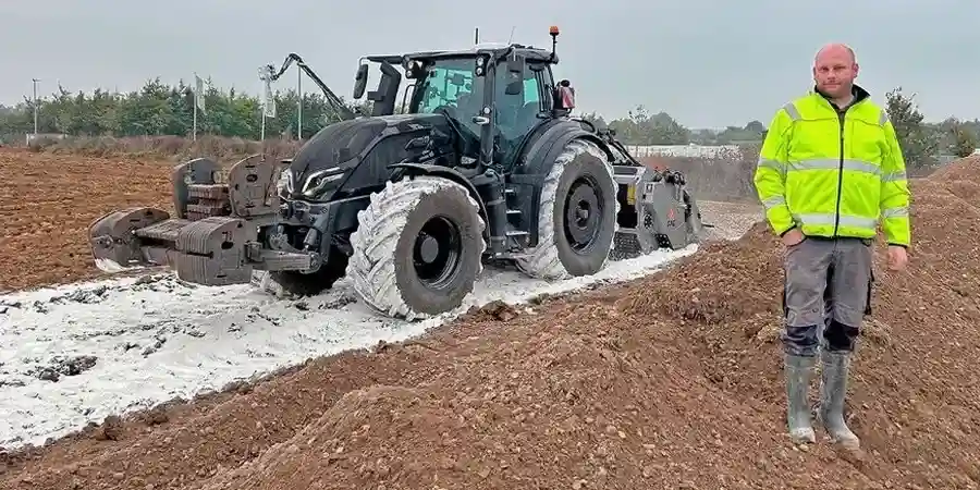 Illustrative image of Lime and cement stabilization in Bunbury