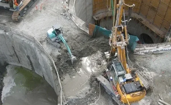 Illustrative image of Jet grouting design in Bunbury
