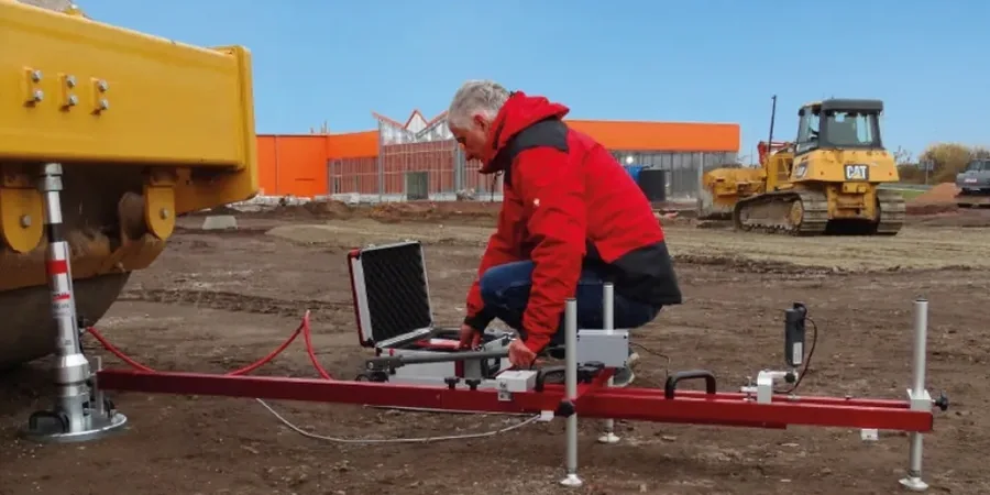 Illustrative image of Plate load test (PLT) in Bunbury